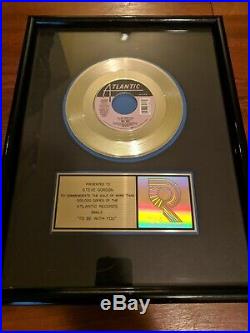 Riaa gold record award. Mr. Big. To Be With You