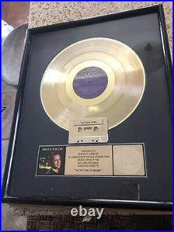 Riaa gold record award The Return Of Bruno 500,000 Copies