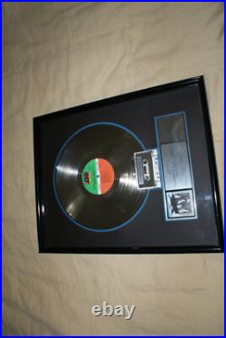 Riaa gold record award crosby stills nash and young american dream original