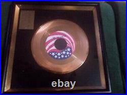 Richard Nixon The One Gold 45 Record By Legendary Disc Award Ltd