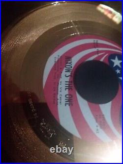 Richard Nixon The One Gold 45 Record By Legendary Disc Award Ltd
