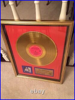 Ricky Van Shelton- Loving Proof Gold Record Award Columbia Records