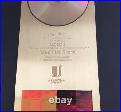 Rilke Projekt Gold Award (goldene Schallplatte) Bis an alle Sterne Xavier Naidoo