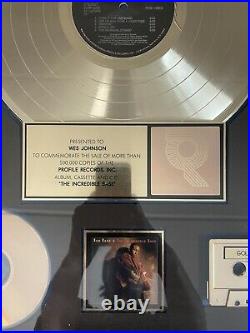 Rob Base The Incredible Base Gold Record RIAA Sales Award (Extremely Rare)
