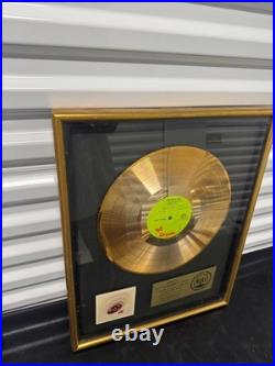Robin Trower Long Misty Days LP Gold RIAA Record 500,000 Award Mercury Records Robin Trower Long Misty Days LP Gold RIAA Record 500,000 Award Mercury Records