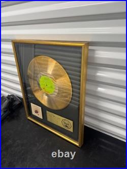 Robin Trower Long Misty Days LP Gold RIAA Record 500,000 Award Mercury Records Robin Trower Long Misty Days LP Gold RIAA Record 500,000 Award Mercury Records