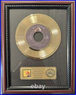 Rockola Elvis Jailhouse Rock 45 Gold Record Award RCA Records
