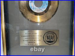 Rod Stewart You're In My Heart RIAA Gold 45 Record Floater Award (C. Appice)