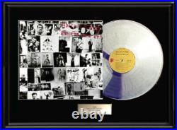 Rolling Stones Exile On Main Street White Gold Platinum Record Lp Non Riaa Award
