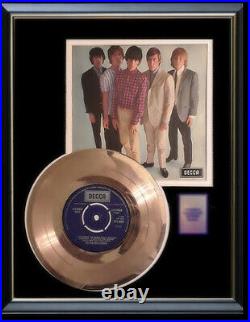 Rolling Stones Five By Five Ep 45 RPM Gold Metalized Record Rare Non Riaa Award
