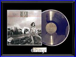 Rush Permanent Waves Gold Platinum Lp Record Frame Rare Non Riaa Award
