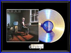 Rush Power Windows White Gold Platinum Tone Record Lp Album Rare Non Riaa Award