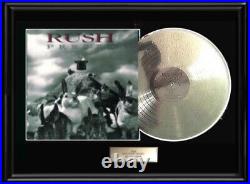 Rush Presto White Gold Platinum Record Lp Album Non Riaa Award Framed