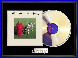 Rush Signals White Gold Platinum Record Lp Album Frame Rare Non Riaa Award