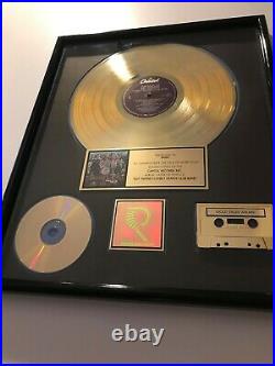 SGT. PEPPER RIAA GOLD Record Award THE BEATLES Memorabilia (Get Back)