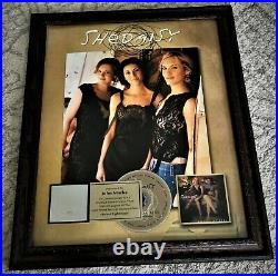 SHeDAISY RIAA Gold Record Sales Award / SWEET RIGHT HERE 1994 500,000 Sold