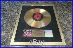 SLIPKNOT gold RIAA record sales award Corey Taylor Paul Gray Jim Root Metallica