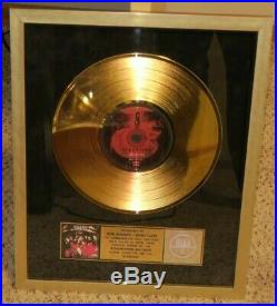 SLIPKNOT gold RIAA record sales award Corey Taylor Paul Gray Jim Root Metallica