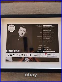 Sam Smith Capitol Records iHeart Radio Executive Award Not RIAA Gold Platinum Sam Smith Capitol Records iHeart Radio Executive Award Not RIAA Gold Platinum