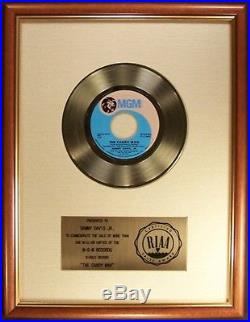 Sammy Davis Jr. The Candy Man 45 Gold Non RIAA Record Award MGM Records