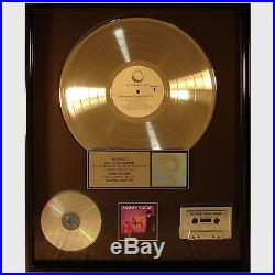 Sammy Hagar official Standing Hampton RIAA Gold Sales Record Award Van Halen