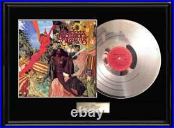 Santana Abraxas White Gold Platinum Tone Record Lp Album Non Riaa Award Rare
