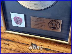 Santana Festival RIAA Gold Vinyl Record Album Award COA David Rubinson Producer