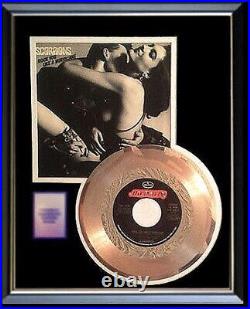 Scorpions Rock You Like A Hurricane 45 RPM Gold Record Rare Non Riaa Award