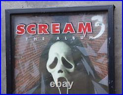Scream The Album Movie Soundtrack Gold Record RIAA Plaque 500K Sales Award