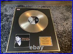 Shakin stevens rare gold disc award