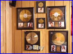 Shania Twain From This Moment On 24kt Gold Record Award