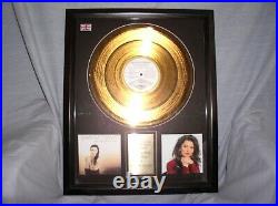 Shania Twain Still The One 24kt Gold Record Award