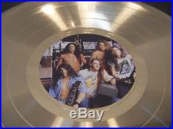 Signed Jackyl Gold Record Award Non RIAA Jesse Dupree Jonsered Chainsaw Display