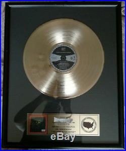 Slayer Gold Award mega rar by Def American! Sepultura Metallica Sodom