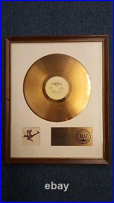 Sly And The Family Stone Fresh Riaa Gold Record Award Presented To Band Member