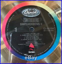 Smithereens 11 RIAA Gold Record Award Capitol Records