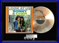 Sonny & Cher Look At Us Gold Record Lp Album Rare Non Riaa Award