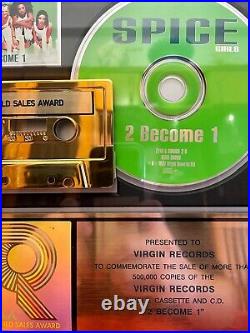 Spice Girls 2 Become 1 Riaa Gold Sales Award