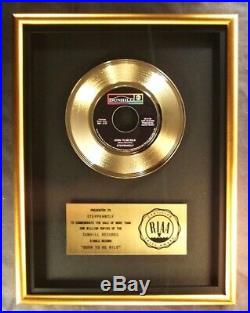 Steppenwolf Born To Be Wild 45 Gold RIAA Record Award Dunhill ABC Records