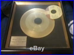 Stevie Wonder 1975 Kdia Gold Record Award Boogie On 45 Nmint Rare Loose Vtg Htf