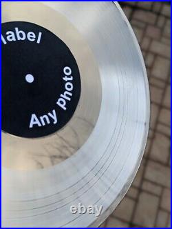 TAYLOR SWIFT 1989 24k Gold 12 Record Wood Oak Framed Display Award Album