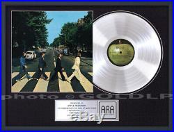 THE BEATLES ABBEY ROAD Platinum LP Record Award rare gold cd collectible gift