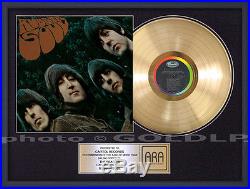 THE BEATLES RUBBER SOUL LP GOLD RECORD AWARD platinum cd mint collectible gift