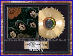 THE BEATLES RUBBER SOUL LP GOLD RECORD AWARD platinum cd mint collectible gift