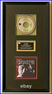 THE DOORS Debut Album SWEDISH GOLD RECORD AWARD to Manager DANNY SUGERMAN