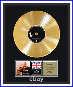 THE NOTORIOUS B. I. G. CD Gold Disc LP Vinyl Record Award BORN AGAIN