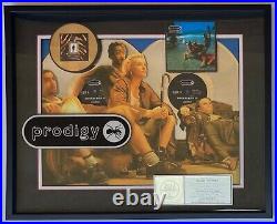 THE PRODIGY 2x PLATINUM RIAA RECORD AWARD Fat of the Land + Gold FIRESTARTER