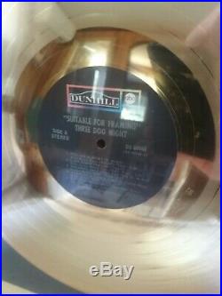 THREE DOG NIGHT Suitable For Framing GOLD RECORD AWARD 1969 ABC / Dunhill