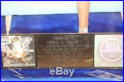 TRINA Da Baddest BH LP Gold RIAA Certified Award Atlantic Records (A4)