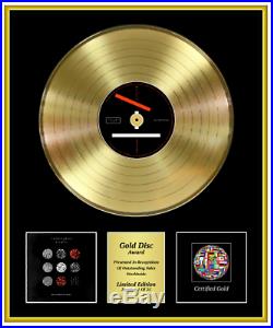 TWENTY ONE PILOTS CD Gold Disc Record Award BLURRYFACE